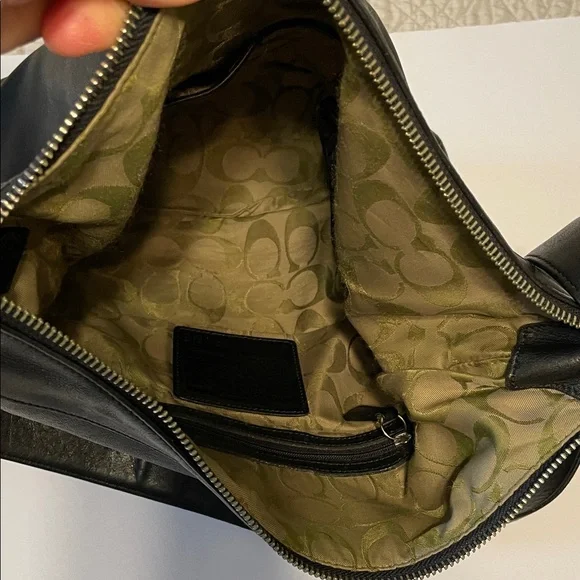 Coach 9133 Legacy Gallery Slim Black Leather Shoulder Bag - Picture 13 of 16